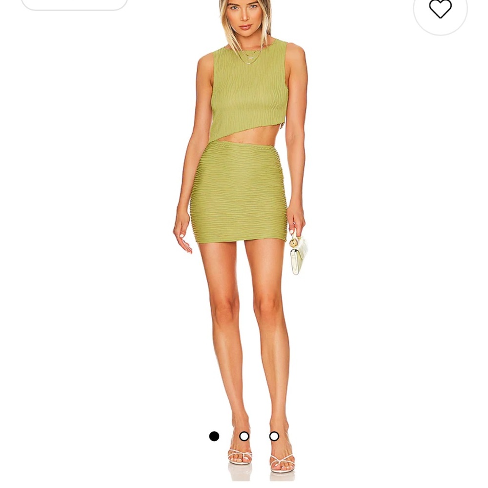 NWT Eleanor Skirt Set in Olive